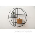 hanging circular wall mounted storage rack